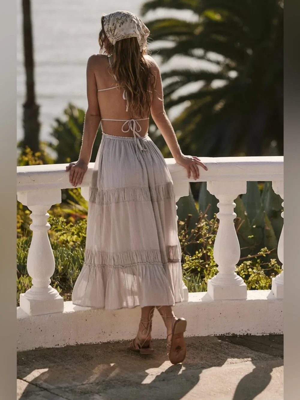 𝓯𝓹 Free People ~  Taking Sides Maxi Dress - Picture 15 of 17